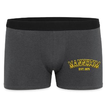 Mannheim Est 1975 - Men's Boxer Shorts - charcoal grey - Front