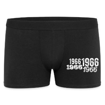 1966 - Männer Boxer Shorts - Schwarz - Vorne