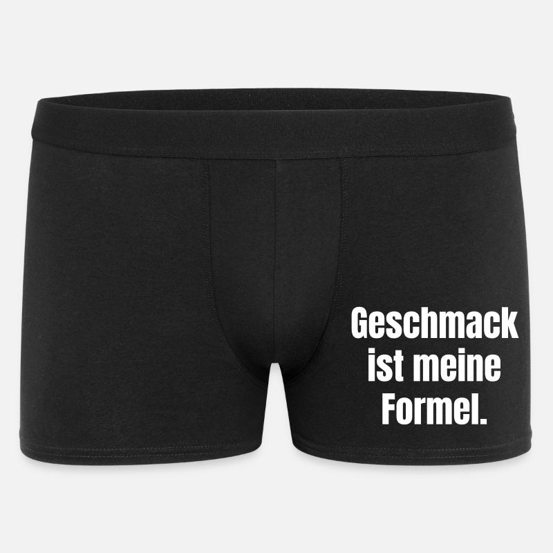 Taste is my formula - Men's Boxer Shorts - black