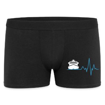 Cruise heartbeat - Men's Boxer Shorts - black - Front
