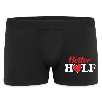Better Half Matching Couples Valentine’s Day Sweet - Men's Boxer Shorts - black - Front