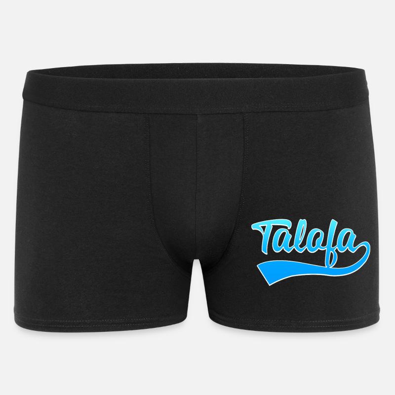 Samoa - Männer Boxer Shorts - Schwarz