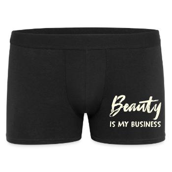 Beauty Is My Business - Men's Boxer Shorts - black - Front