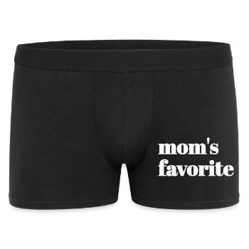 Texte préféré uniquement de maman - Boxer Homme - noir - Devant