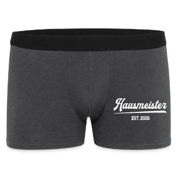 Caretaker 2026 Occupation House Technician Caretaker - Men's Boxer Shorts - charcoal grey - Front