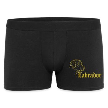 Labrador – Élégance intemporelle - Boxer Homme - noir - Devant