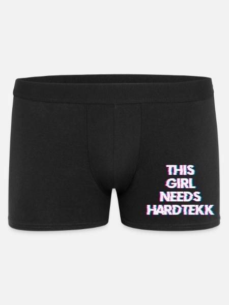 Hardtekk Tekk - Men's Boxer Shorts - black