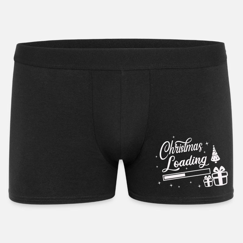 Christmas Loading - Men's Boxer Shorts - black