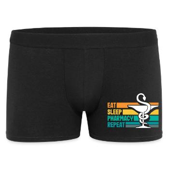 Pharmacien Technicien Pharmaceutique - Boxer Homme - noir - Devant