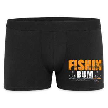 Anglers Fishermen Fishing Sport Fishermen - Men's Boxer Shorts - black - Front