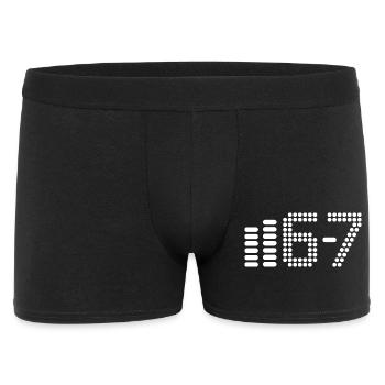 67 - Men's Boxer Shorts - black - Front