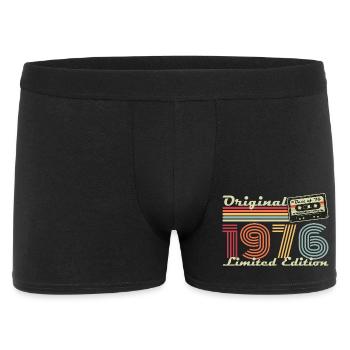 Original 1976 Vintage Vintage Birthday Retro - Men's Boxer Shorts - black - Front
