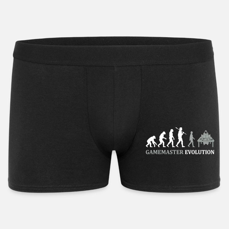 Gamemaster Evolution – Tabletop RPG Design - Männer Boxer Shorts - Schwarz