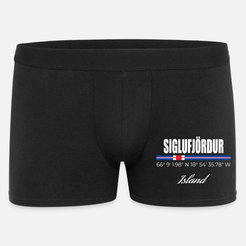 Siglufjördur - Boxer Homme - noir
