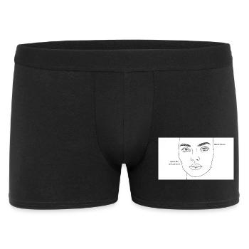strong women - Men's Boxer Shorts - black - Front