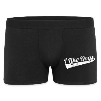 J’aime les chiens - Boxer Homme - noir - Devant