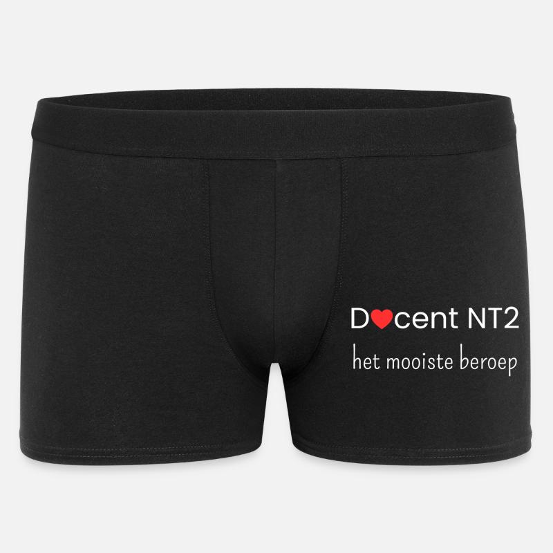 NT2-Lehrer: der beste Beruf - Männer Boxer Shorts - Schwarz
