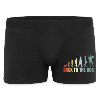 80s Girl Child to Adult - Men's Boxer Shorts - black - Front