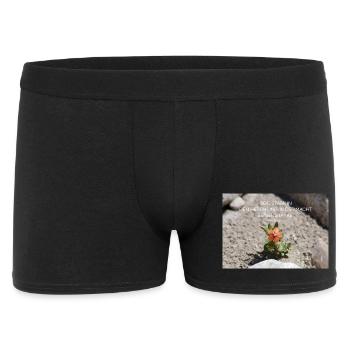 Pouvoir par la foi Fleur de la Force - Boxer Homme - noir - Devant
