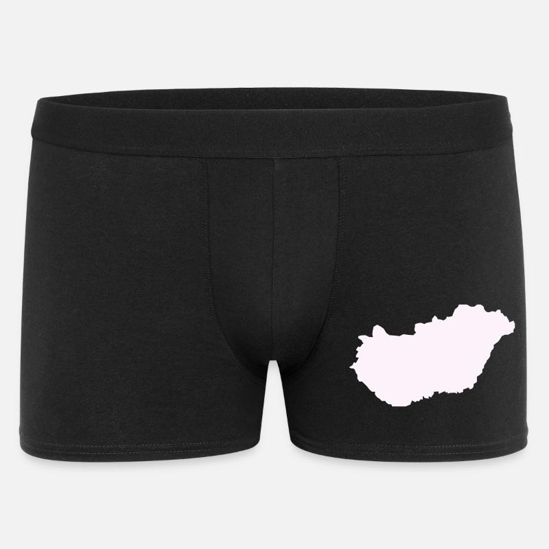 Ungarn Land - Männer Boxer Shorts - Schwarz