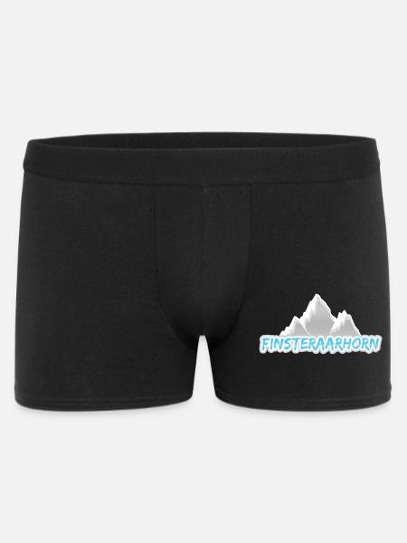 Geschenk für Finsteraarhorn - Männer Boxer Shorts - Schwarz