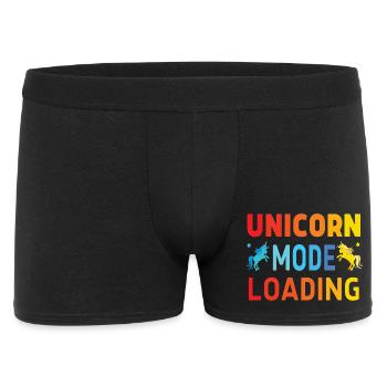 Chargement en mode licorne - Boxer Homme - noir - Devant