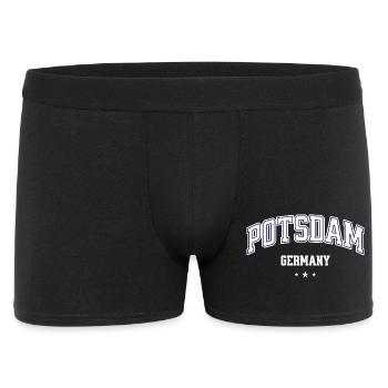 Emblème du Potsdam Germany College - Boxer Homme - noir - Devant