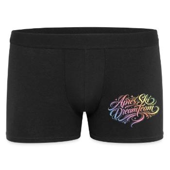Après Ski Dream Team Colorful - Men's Boxer Shorts - black - Front