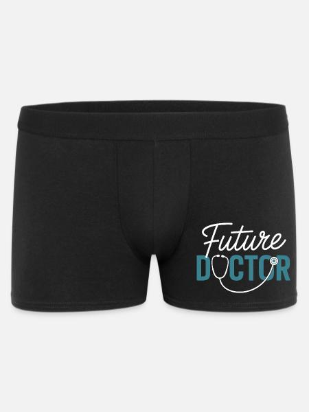 Future Doctor Stethoscope Design - Men's Boxer Shorts - black