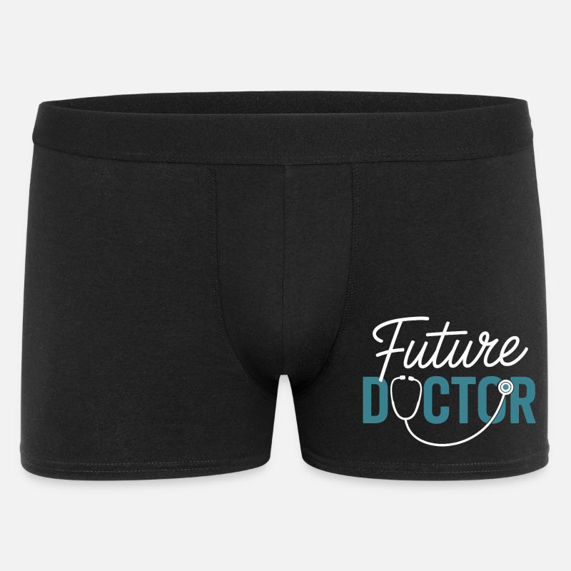 Future Doctor Stethoscope Design - Men's Boxer Shorts - black