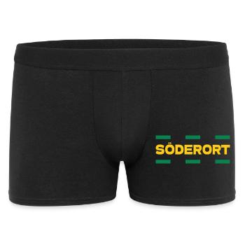 Söderort - Stockholm - Men's Boxer Shorts - black - Front