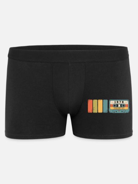 Cadeau d’anniversaire original 1978 Vintage 1978 - Boxer Homme - noir