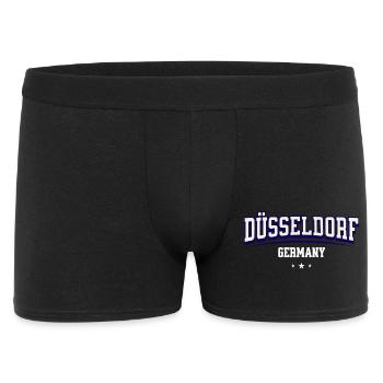Dusseldorf Germany Varsity Logo - Men's Boxer Shorts - black - Front