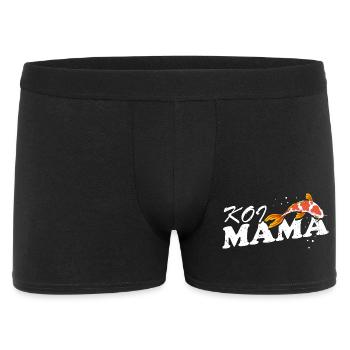 Koi Mama Proud Funny Fish Mom Pond Life - Men's Boxer Shorts - black - Front