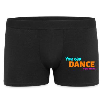You can dance - Boxer Homme - noir - Devant