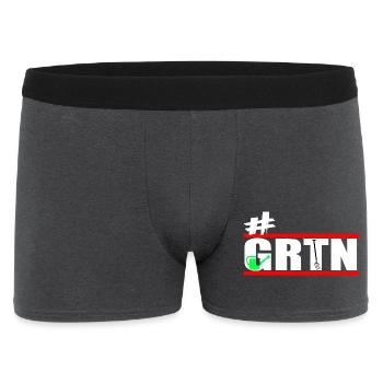 Garden - Gardeners - Gardening - GRTN - Men's Boxer Shorts - charcoal grey - Front