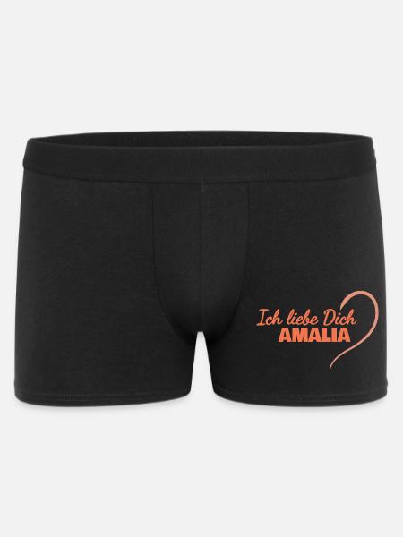 LoveYou Amalia - Men's Boxer Shorts - black