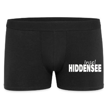 HIDDENSEE - Männer Boxer Shorts - Schwarz - Vorne