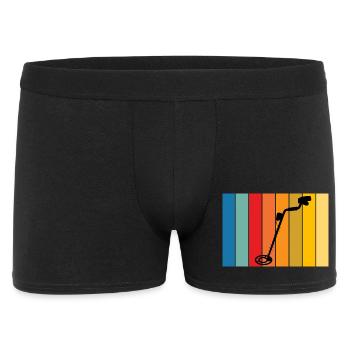 Vintage_Sondeln_T shirt_Design - Boxer Homme - noir - Devant