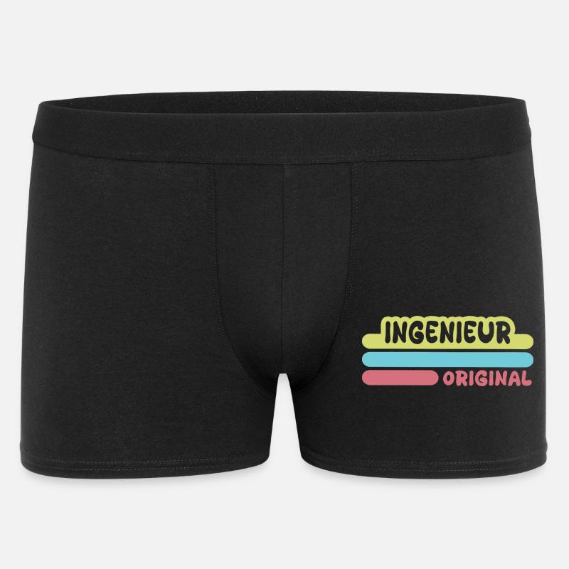 Engineer - Men's Boxer Shorts - black