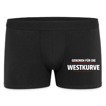 Born for the Westkurve - Men's Boxer Shorts - black - Front