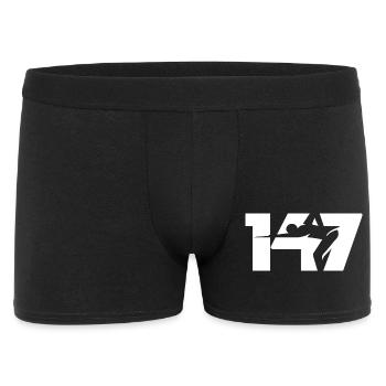 147 Snooker Icon (Blanc) - Boxer Homme - noir - Devant