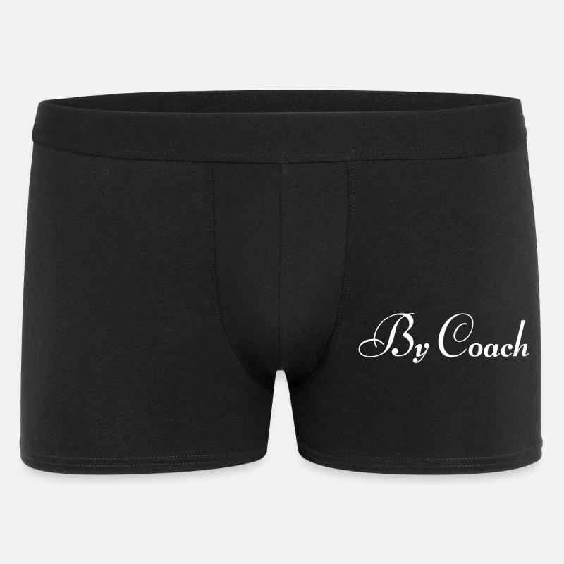 By coach. - Männer Boxer Shorts - Schwarz