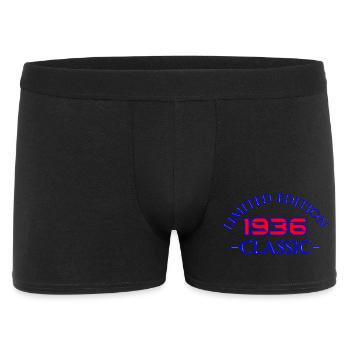 1936 Classic Limited Edition - Männer Boxer Shorts - Schwarz - Vorne