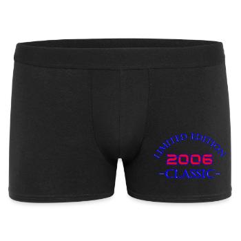 2006 Classic Limited Edition - Männer Boxer Shorts - Schwarz - Vorne