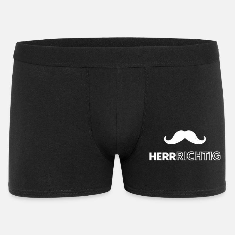 Je suis un homme - Boxer Homme - noir