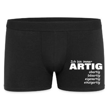 good - Men's Boxer Shorts - black - Front