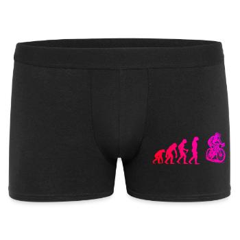 Roadbike Fokus pur - Männer Boxer Shorts - Schwarz - Vorne