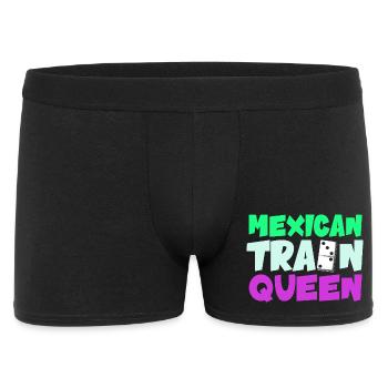 Mexican Train Domino - Boxer Homme - noir - Devant