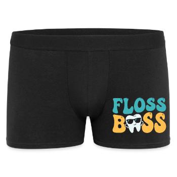 Floss Dental Assistant Dentist - Men's Boxer Shorts - black - Front